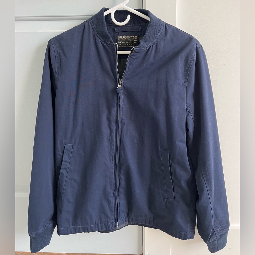 Mens J Crew Bomber Jacket
